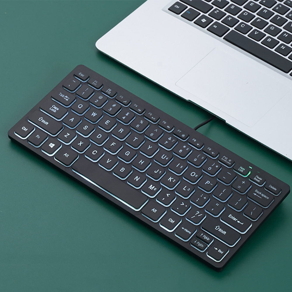 Gaming Keyboard E Yooso - Portable Wired Keyboard Laptop Mini Keyboard