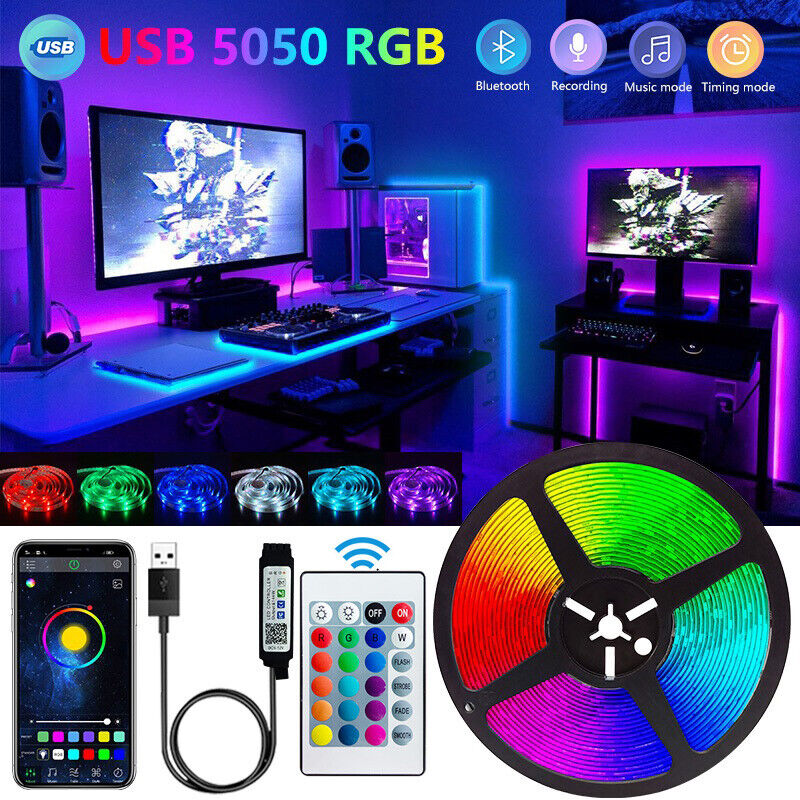 Rgb Underglow Strip - Bluetooth LED Lights Strip 5050 Smart