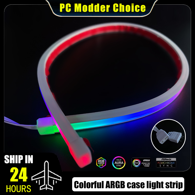 Rgb Underglow Strip - Computer Case Cabinet Decoration LED Strip