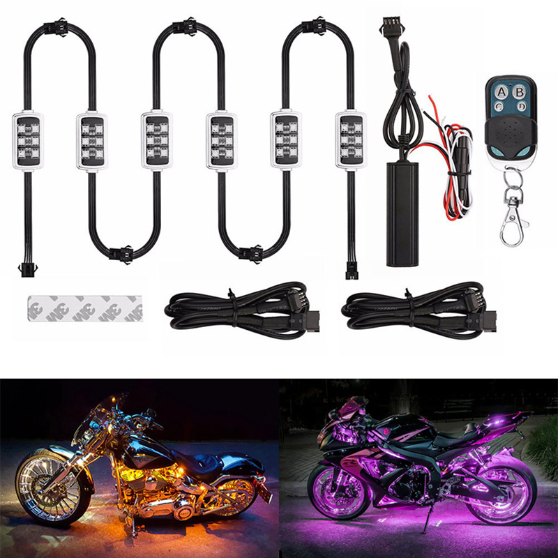 Rgb Underglow Strip - Niscarda Car Motorcycle RGB LED Smart
