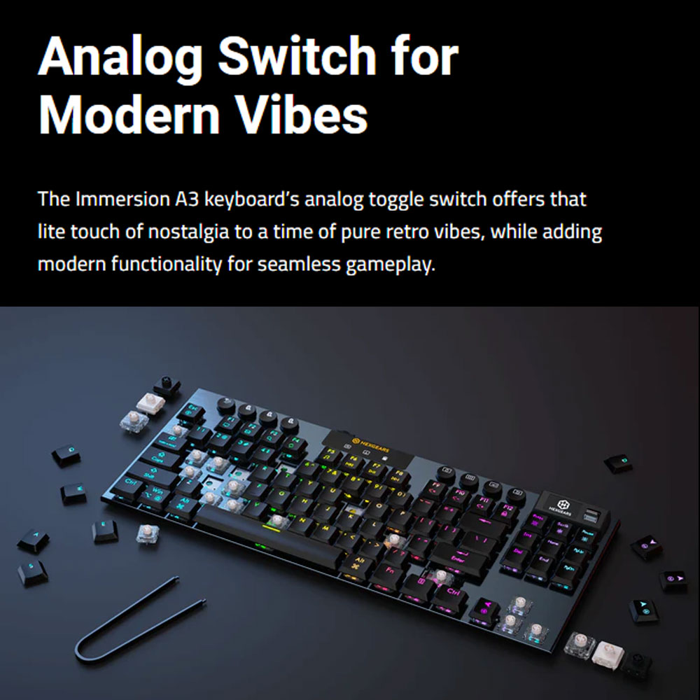 HEXGEARS A3 Mechanical Keyboar - Gaming Keyboard E Yooso 评论和价格
