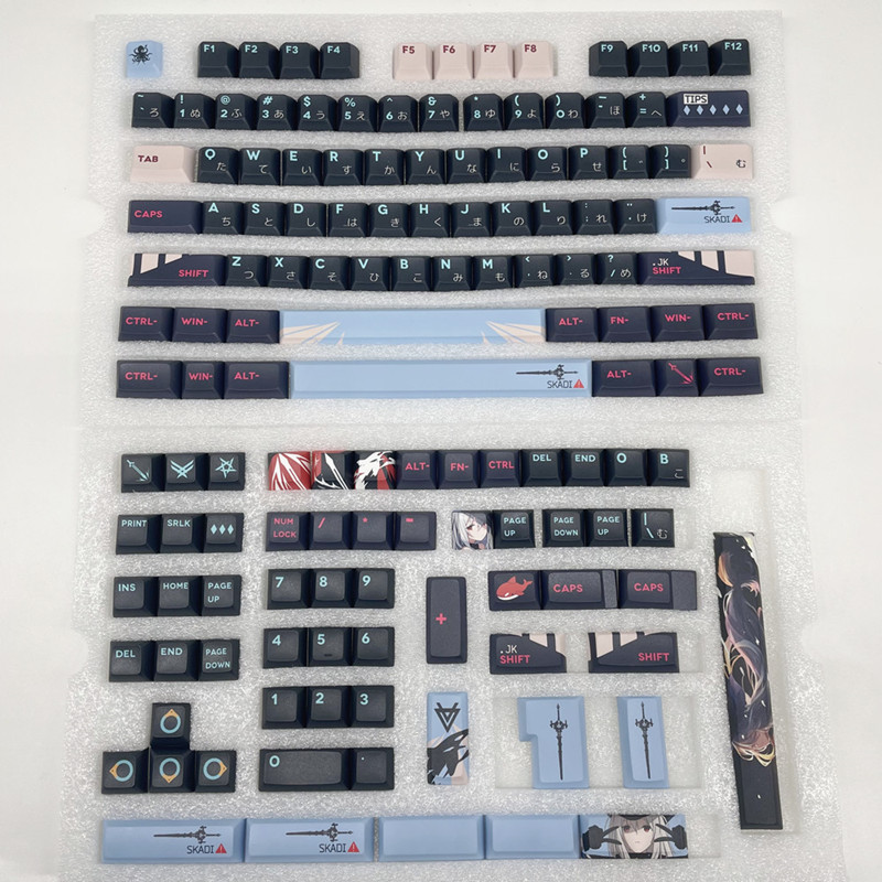 142 Keys/set PBT Keycap Tomorr - Gaming Keyboard Ergonomics 评论和价格