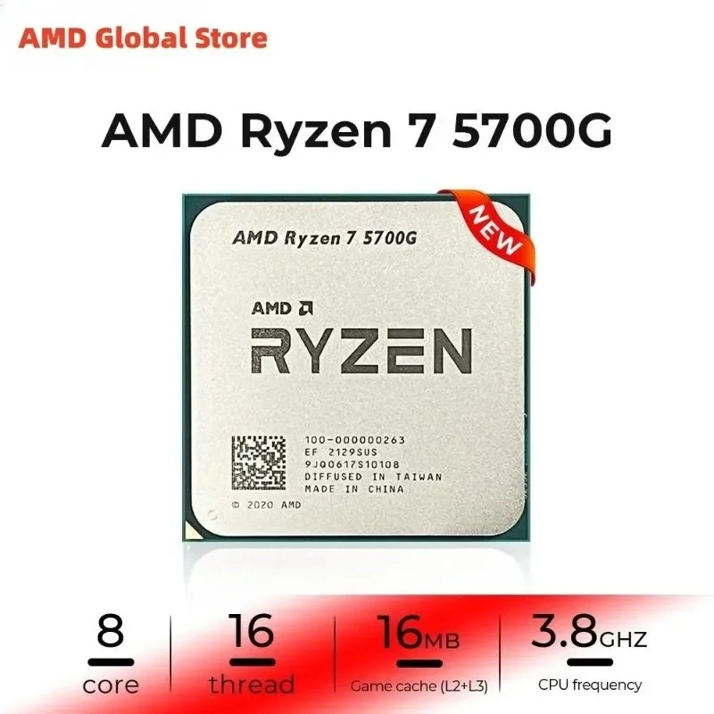 100% Brand New AMD Ryzen 7 570 - Amd Cpu Ryzen 7 评论和价格