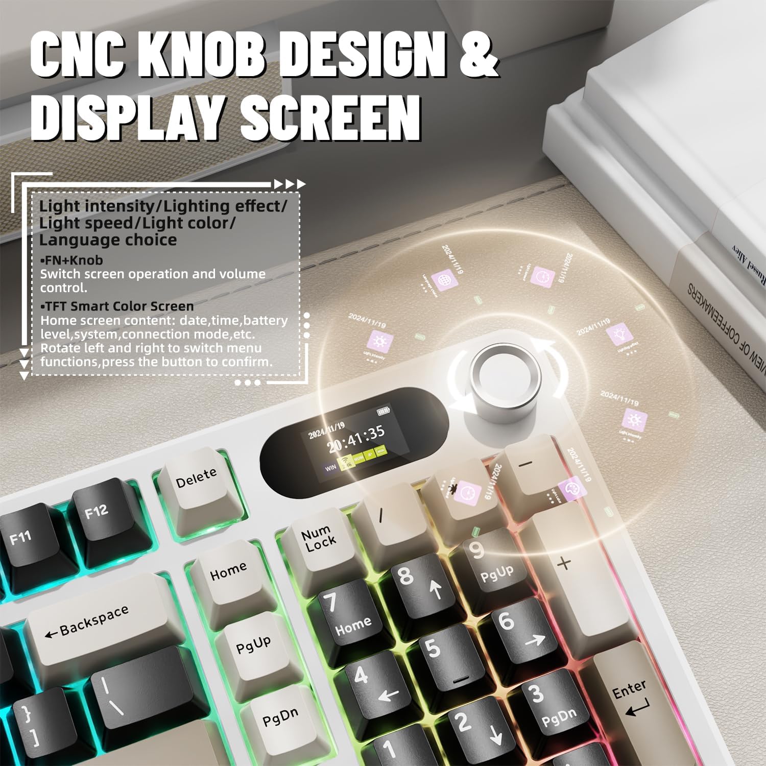 ATTACK SHARK X98Pro Wireless M - Gaming Keyboard Thocky 评论和价格
