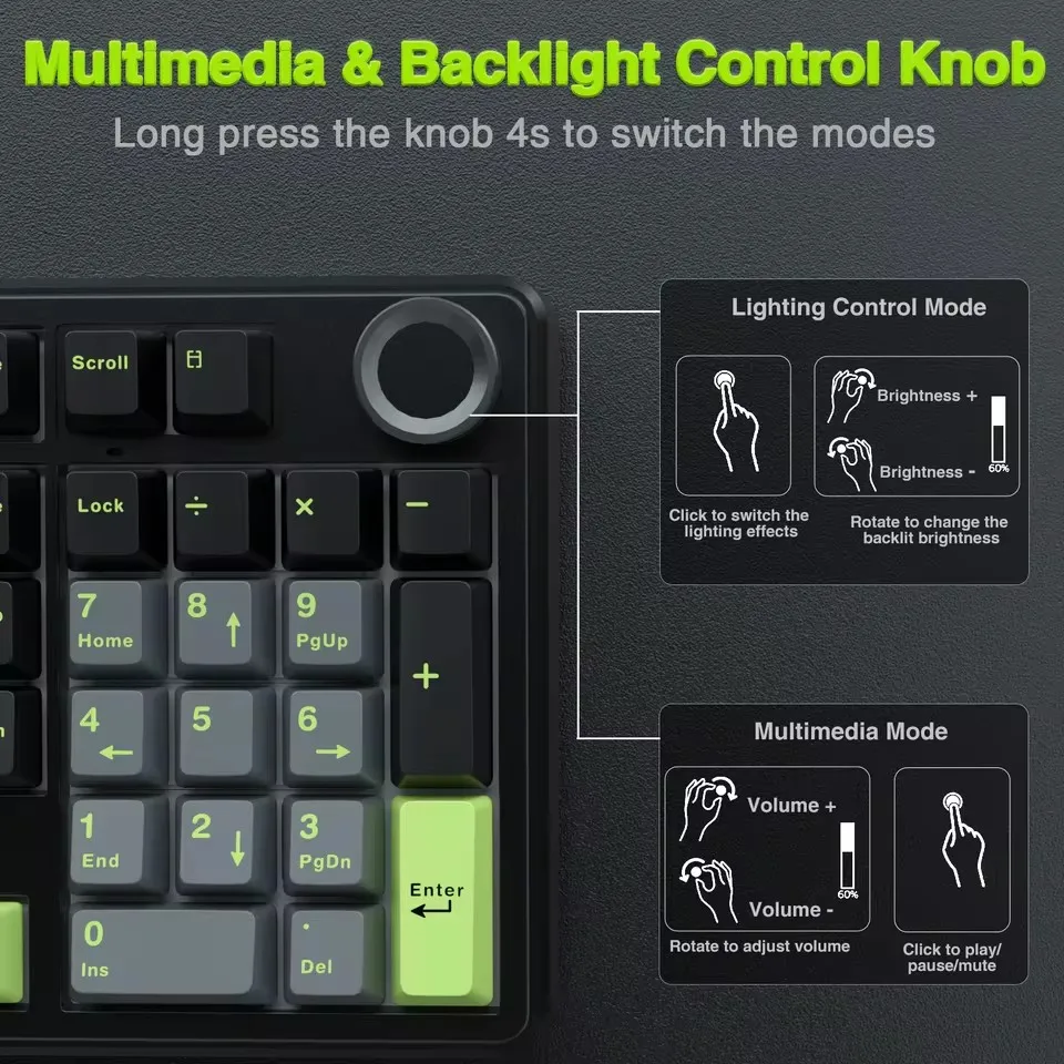 AULA F99PRO Gaming Mechanical  - Gaming Keyboard Thocky 评论和价格