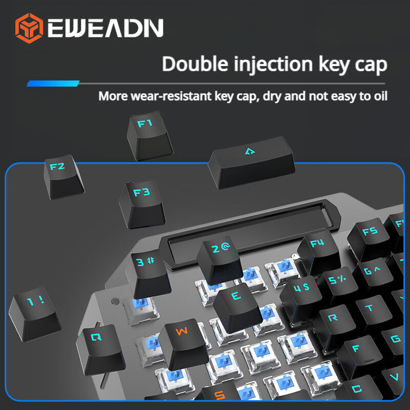 EWEADN TK900 Mechanical Keyboa - Gaming Keyboard Corsair 评论和价格