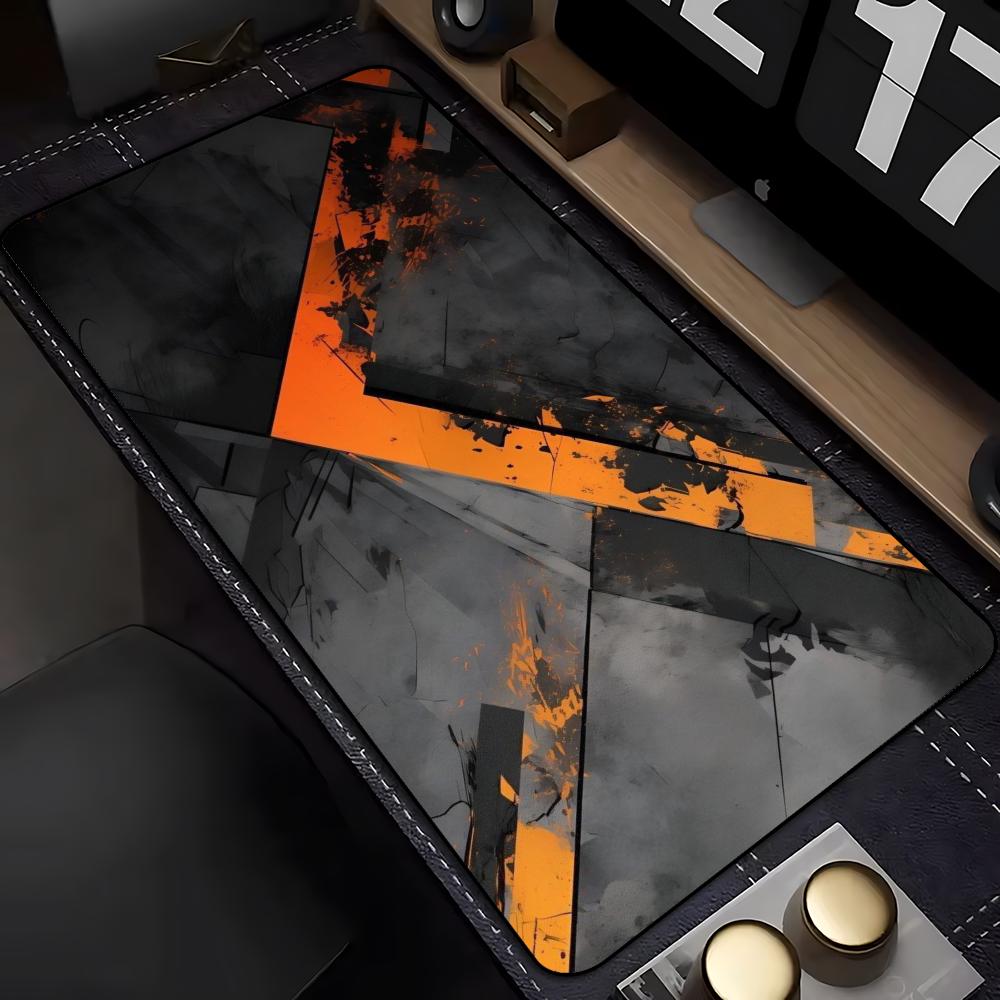 Black Orange Crack Geometric L - Keyboard Gaming Black 评论和价格