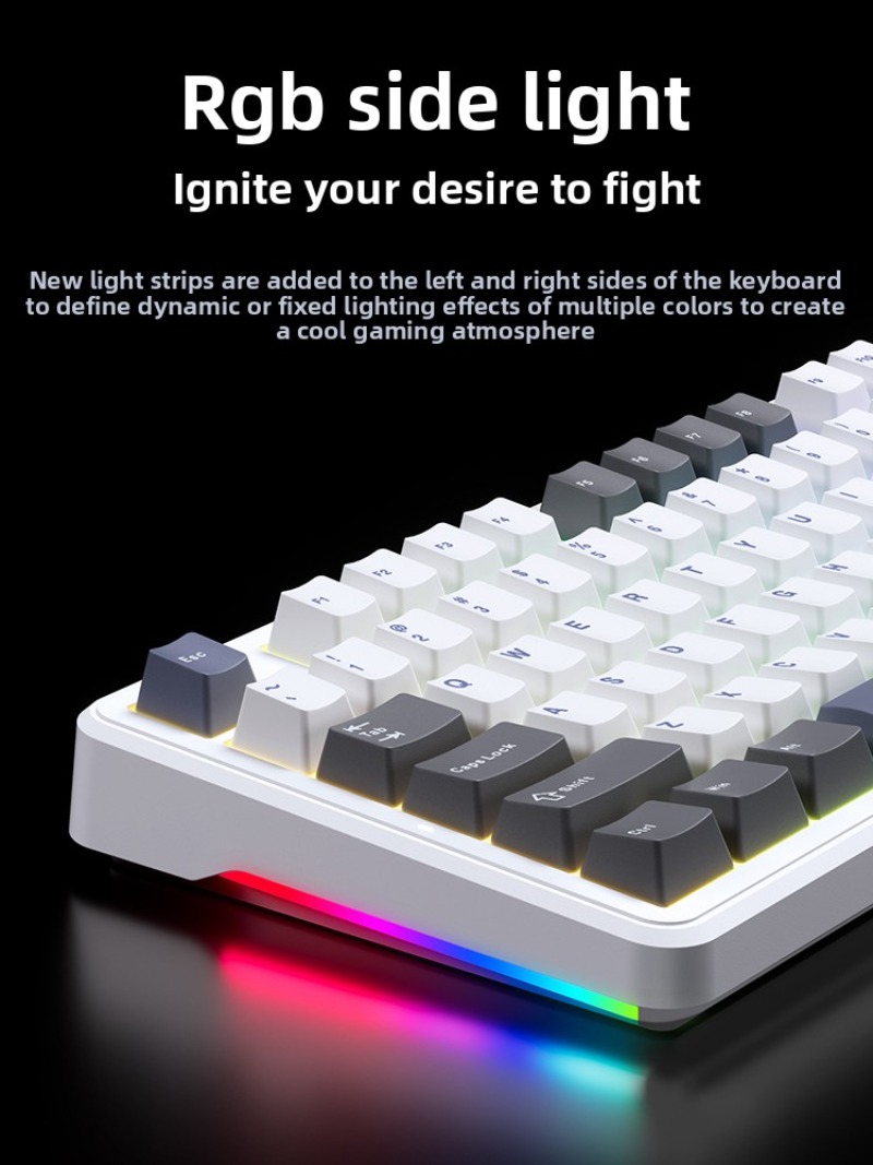 AULA F87 Pro Wireless Mechanic - Gaming Keyboard Thocky 评论和价格