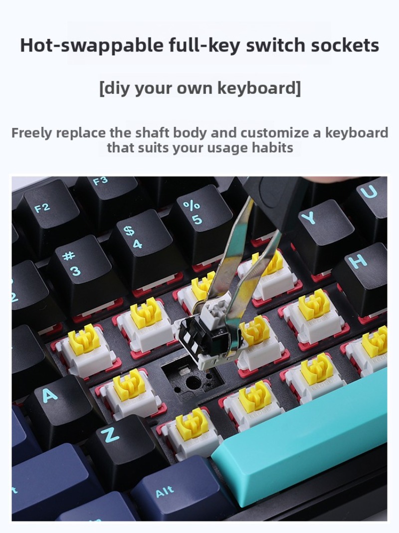 AULA F87 Pro Wireless Mechanic - Gaming Keyboard Thocky 评论和价格
