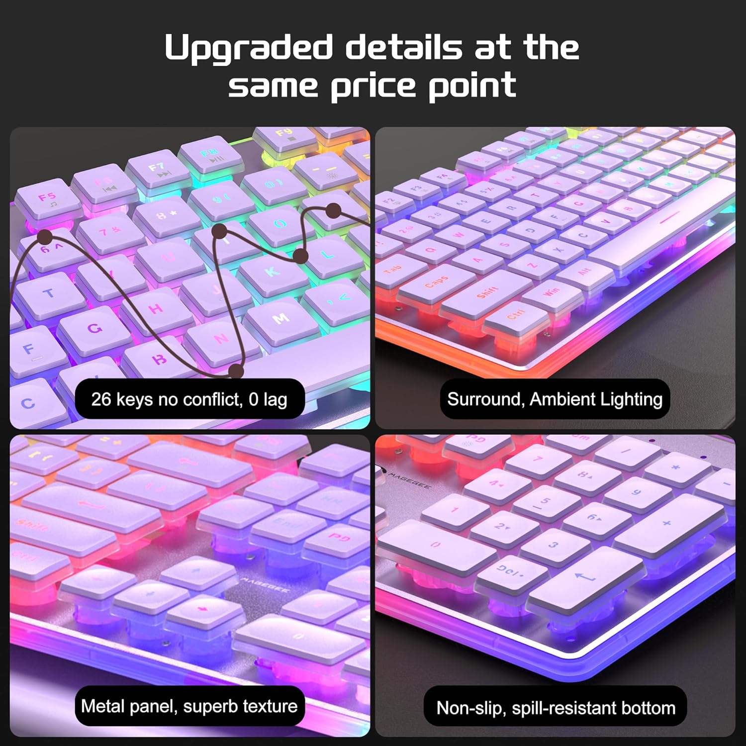 MageGee Gaming Keyboard and Mo - Gaming Keyboard And Mouse For Xbox 评论和价格