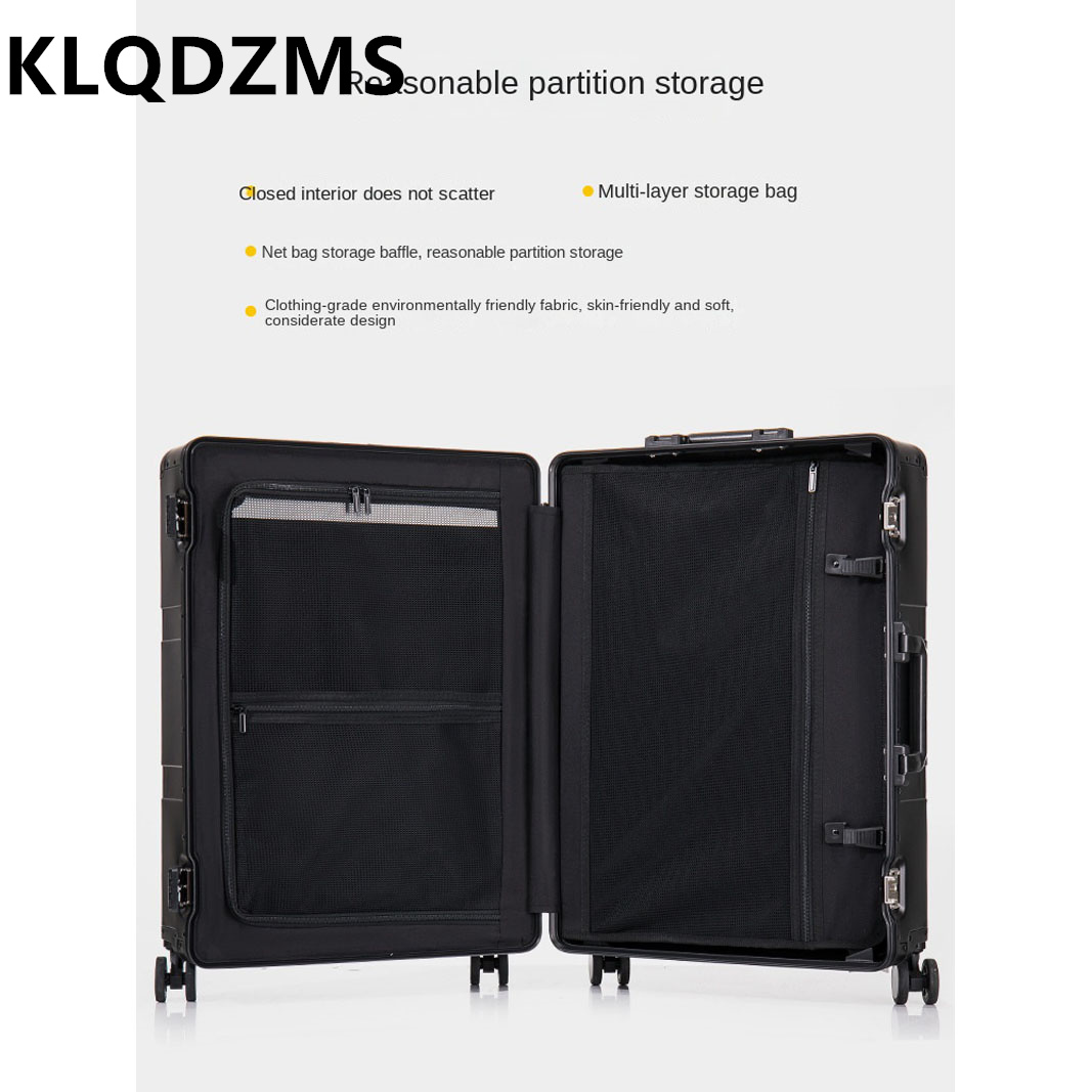 KLQDZMS Suitcase Front Opening - Aluminum Case 65 评论和价格