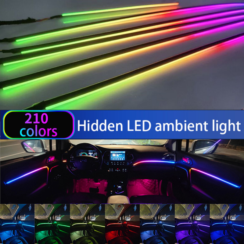 Car Ambient Light/64 Colors Ac - Rgb Underglow Strip 评论和价格