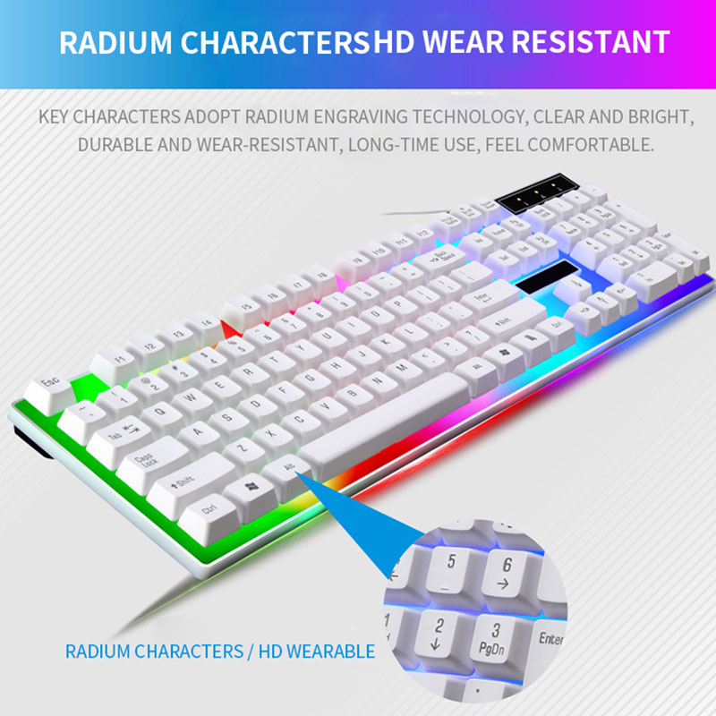 RGB Gaming Keyboard Gamer Keyb - Gaming Keyboard Mobile 评论和价格