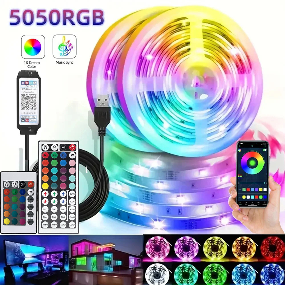 Smart RGB LED Gaming Light Str - Rgb Underglow Strip 评论和价格
