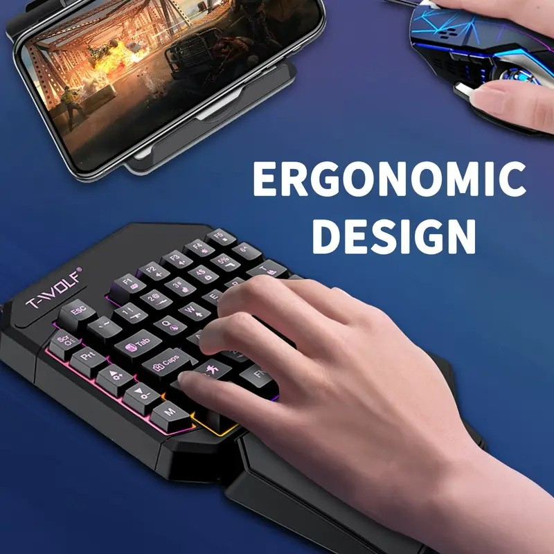FocusOnPC TF900 2-in-1 Mobile  - Gaming Keyboard Mobile 评论和价格