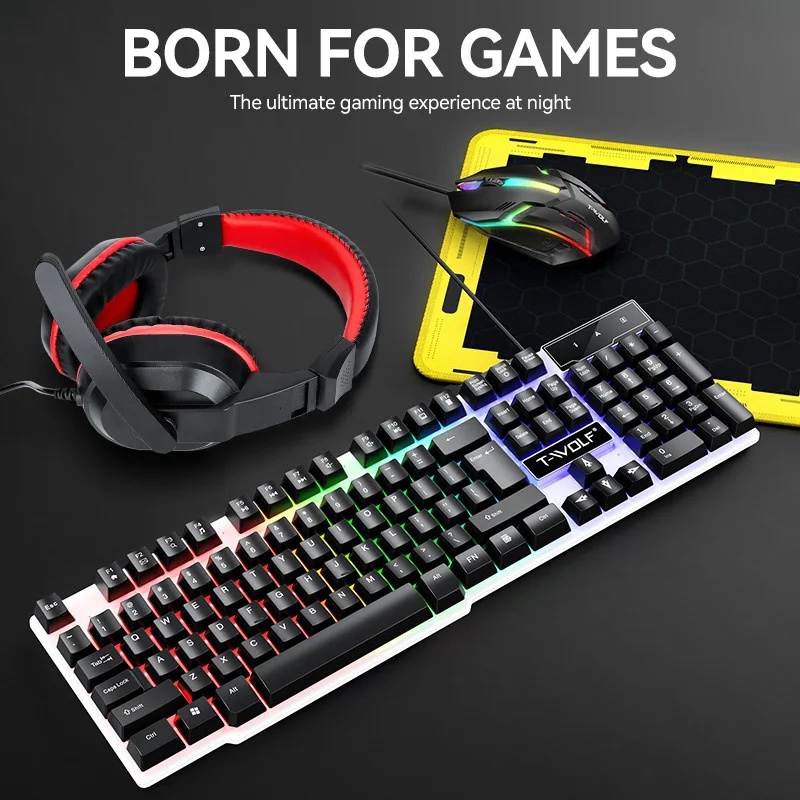 NEW USB Keyboard And Mouse Gam - Gaming Keyboard Bundle 评论和价格