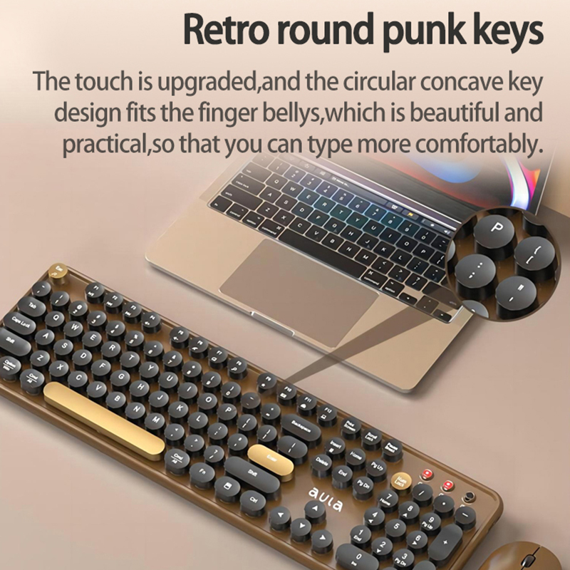 AULA AC306 Wireless Keyboard a - Gaming Keyboard And Mouse For Xbox 评论和价格