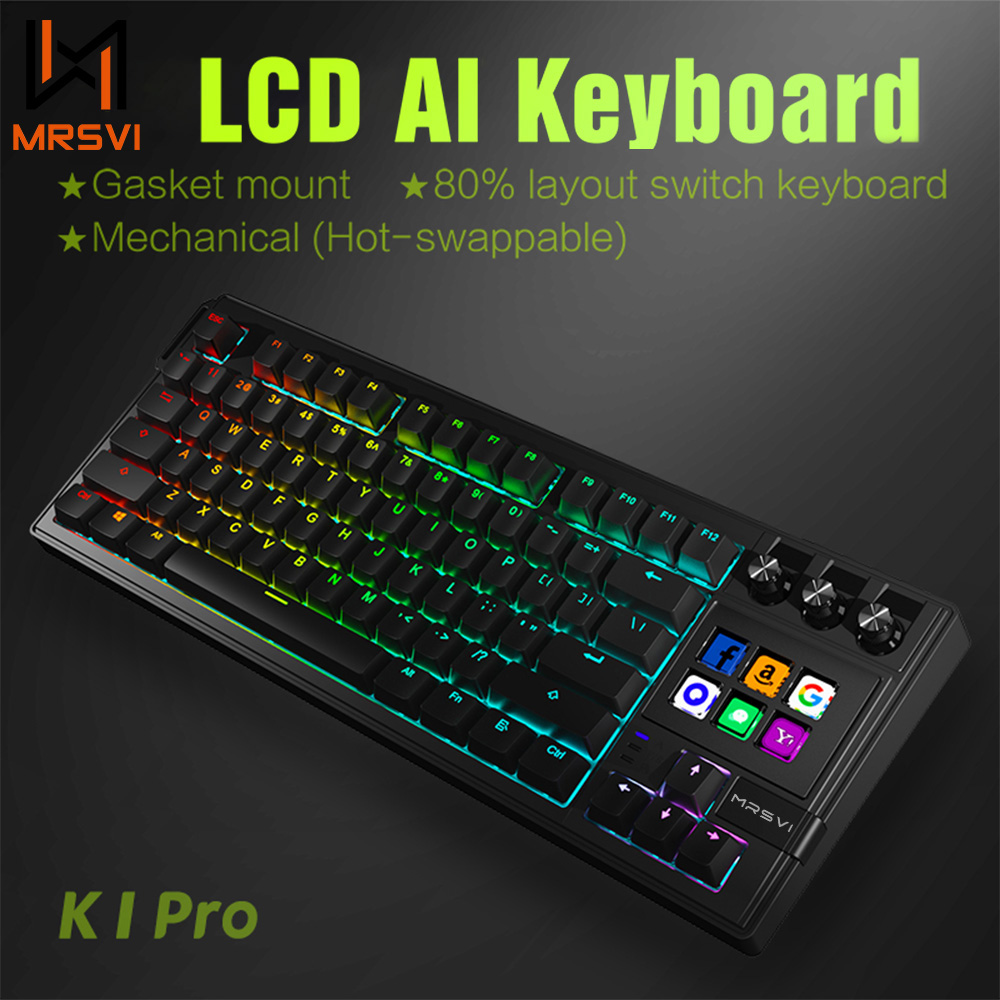 MRSVI K1 PRO Visual LCD AI Key - Gaming Keyboard Corsair 评论和价格