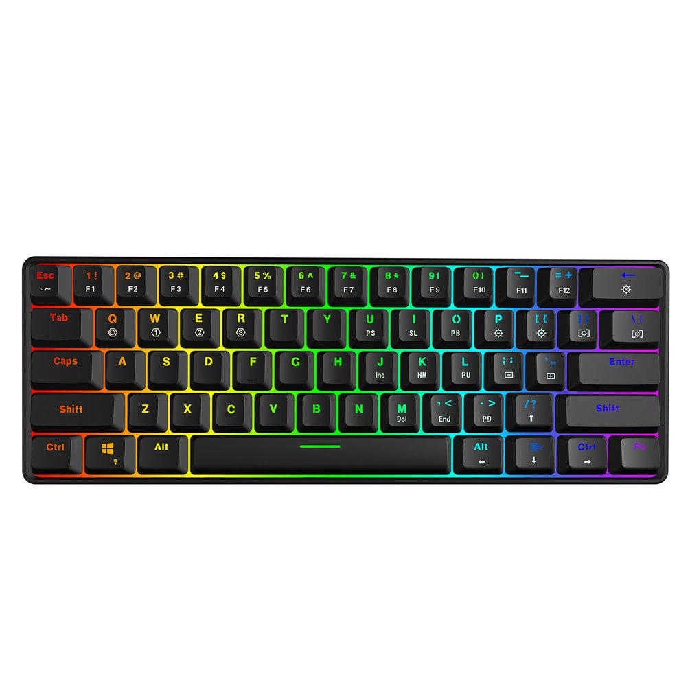 SKYLOONG GK61 Mini Portable 60 - Gaming Keyboard Mobile 评论和价格