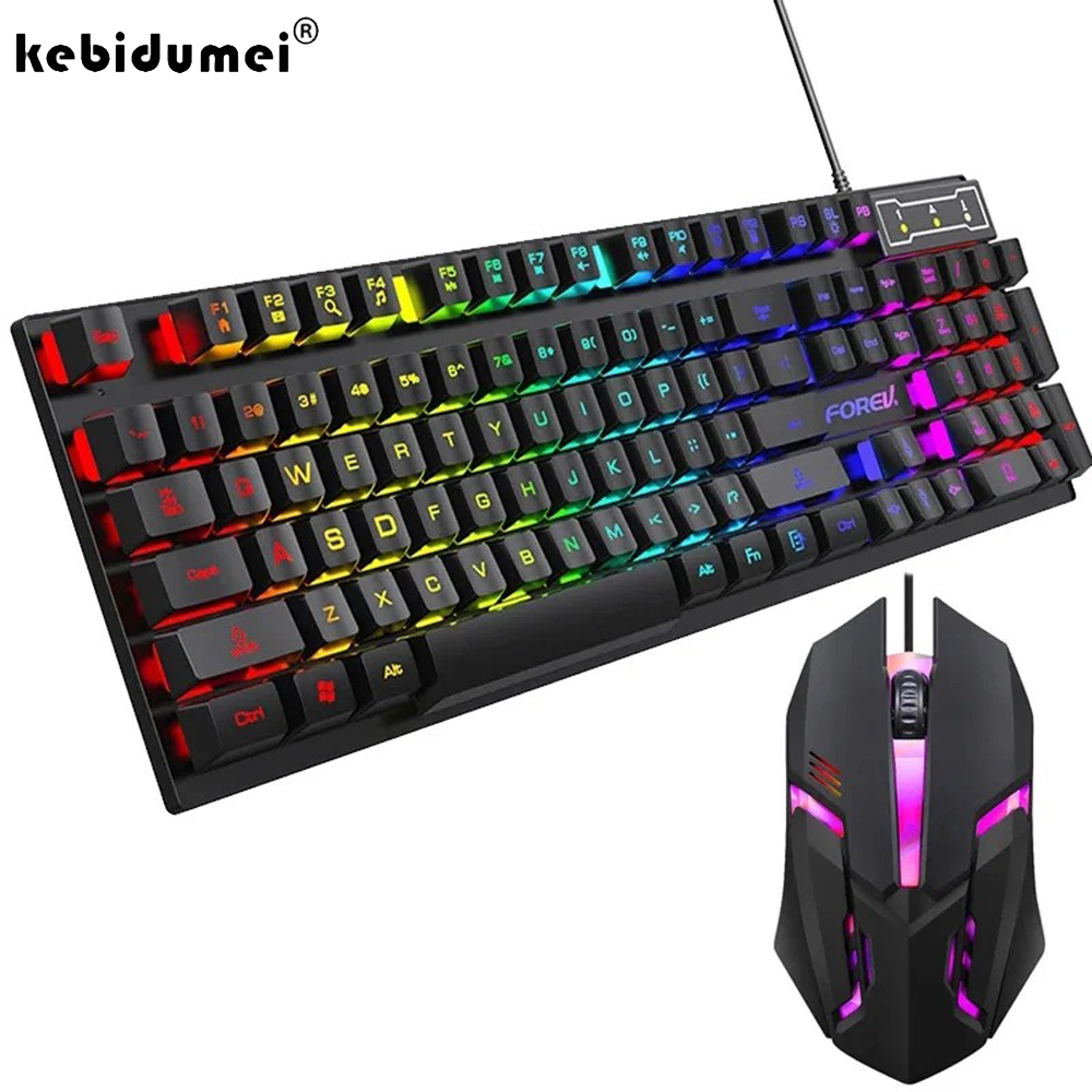 Kebidumei 104 Key Backlit Mech - Gaming Keyboard Half 评论和价格