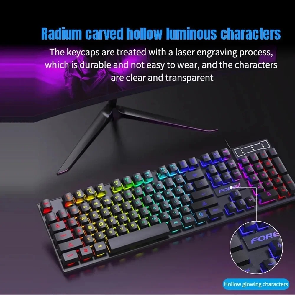 Kebidumei 104 Key Backlit Mech - Gaming Keyboard Half 评论和价格