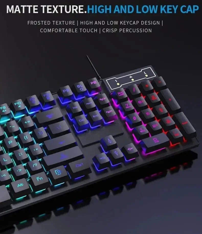 Kebidumei 104 Key Backlit Mech - Gaming Keyboard Half 评论和价格