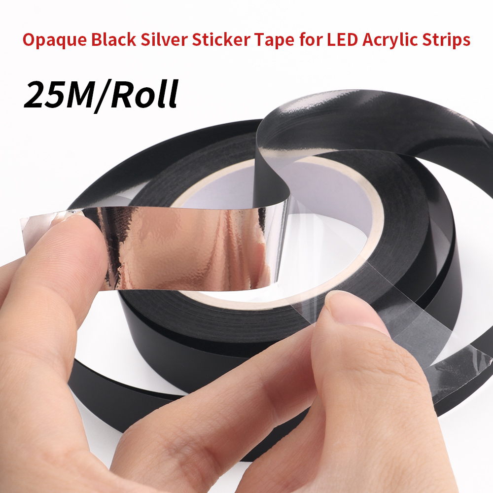 25M/Roll Matt Black Tape Stick - Rgb Underglow Strip 评论和价格