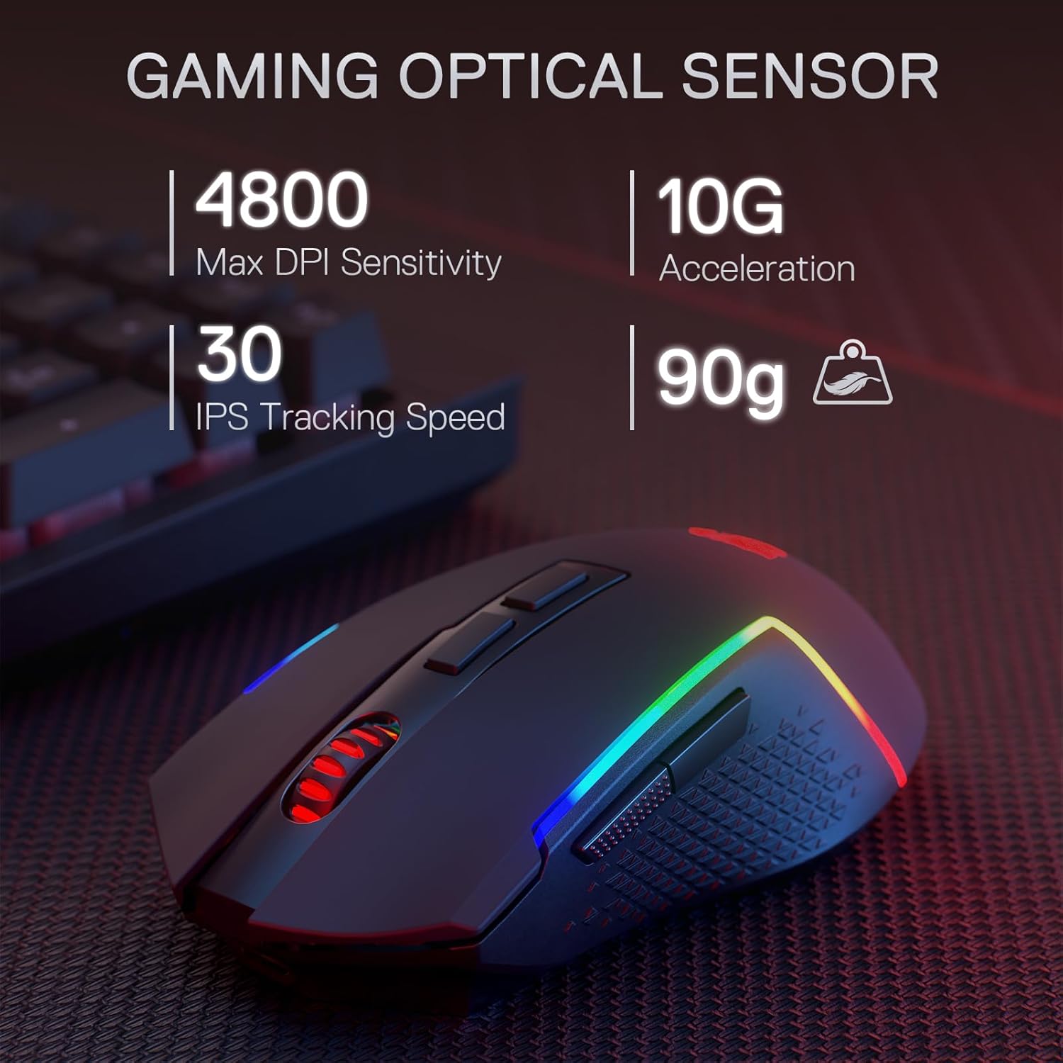 Redragon S142 Wireless Gaming  - Gaming Keyboard And Mouse For Xbox 评论和价格