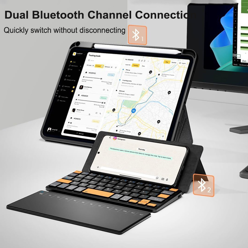Foldable Keyboard with Touchpa - Gaming Keyboard Mobile 评论和价格