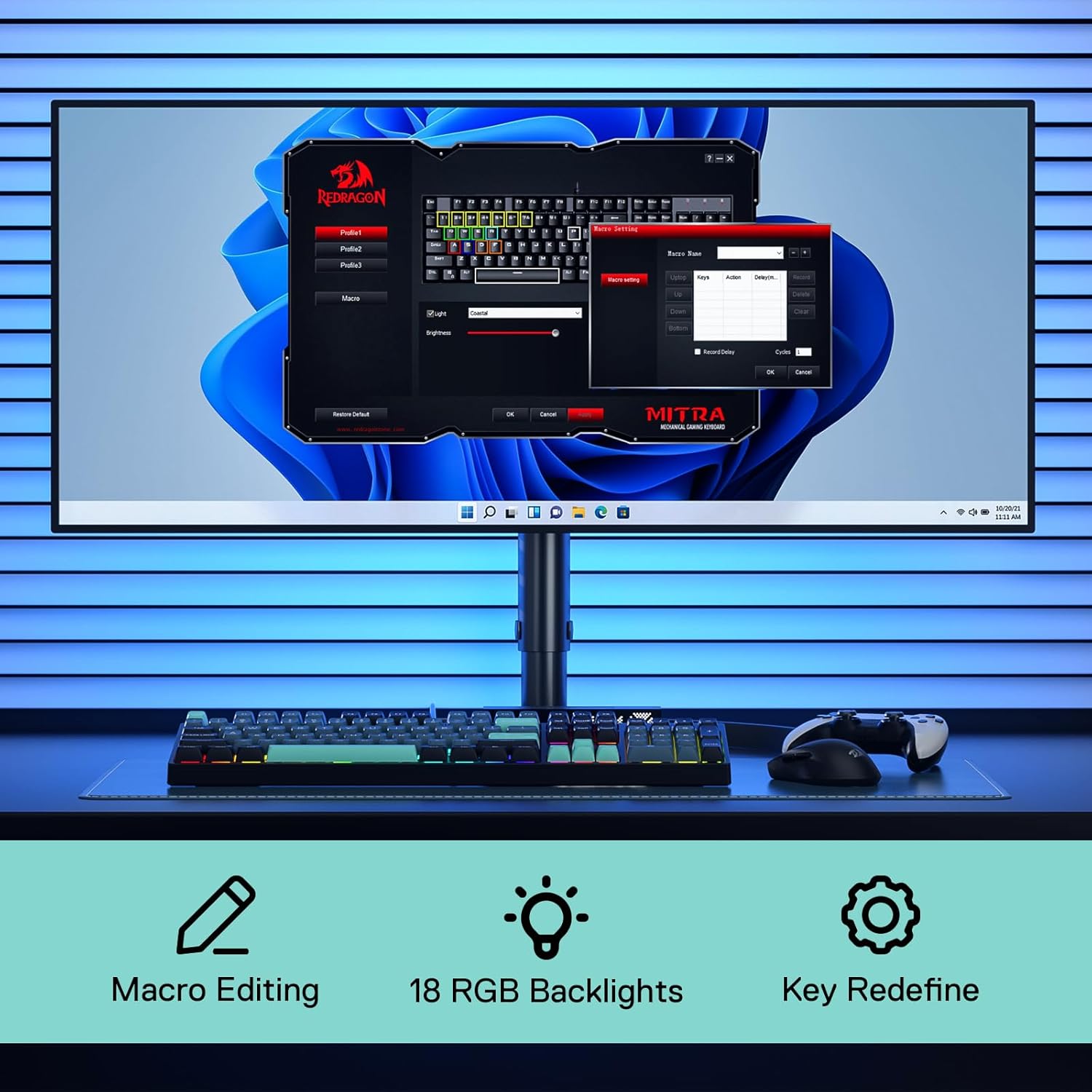 Redragon K582 SE Wired RGB 104 - Gaming Keyboard Mobile 评论和价格