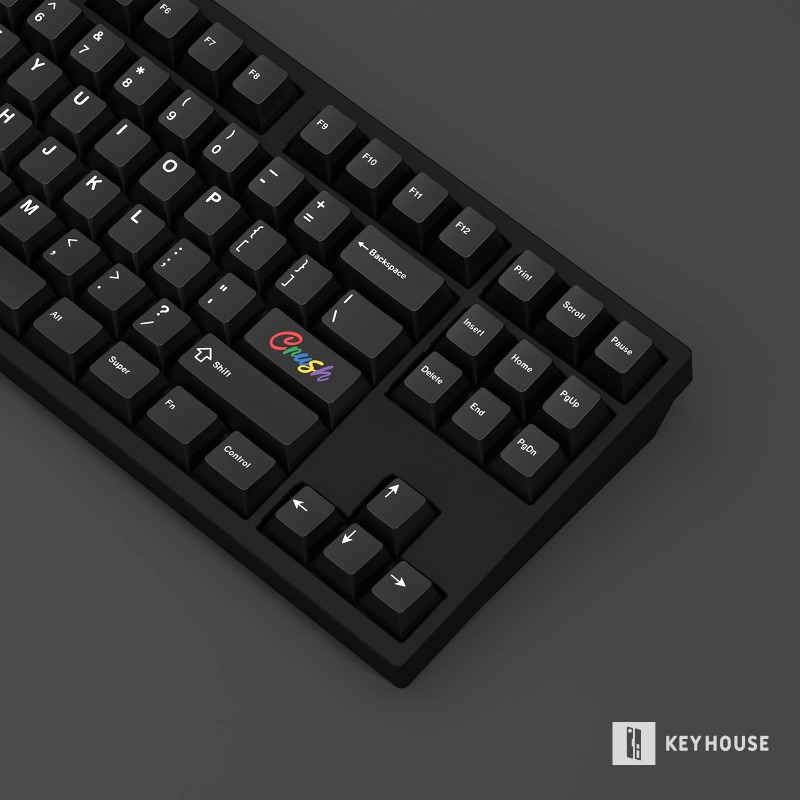 Original Crush Theme Keycaps 1 - Keyboard Gaming Black 评论和价格