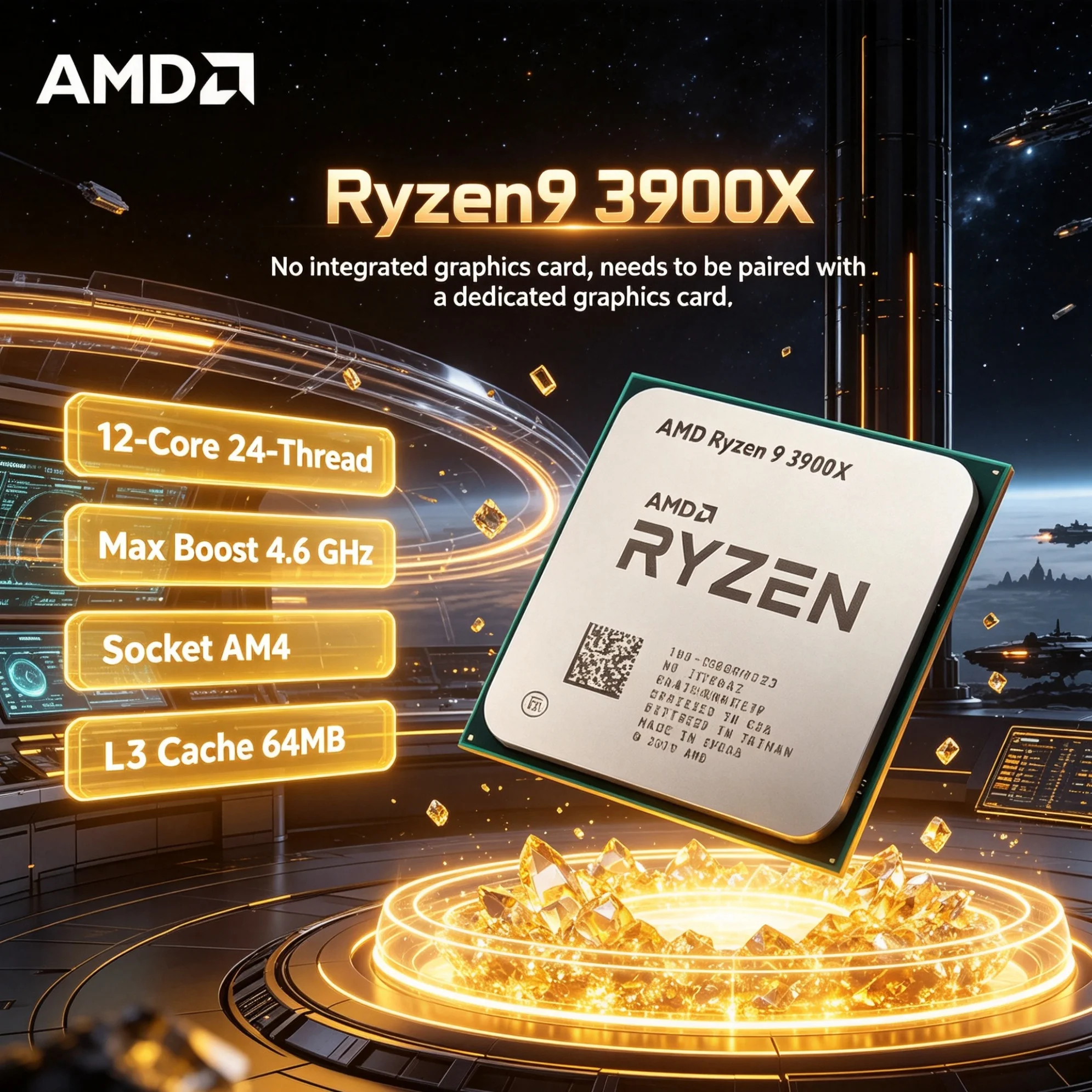 AMD CPU Ryzen 9 3900X 12-Core  - Amd Cpu Ryzen 9 评论和价格