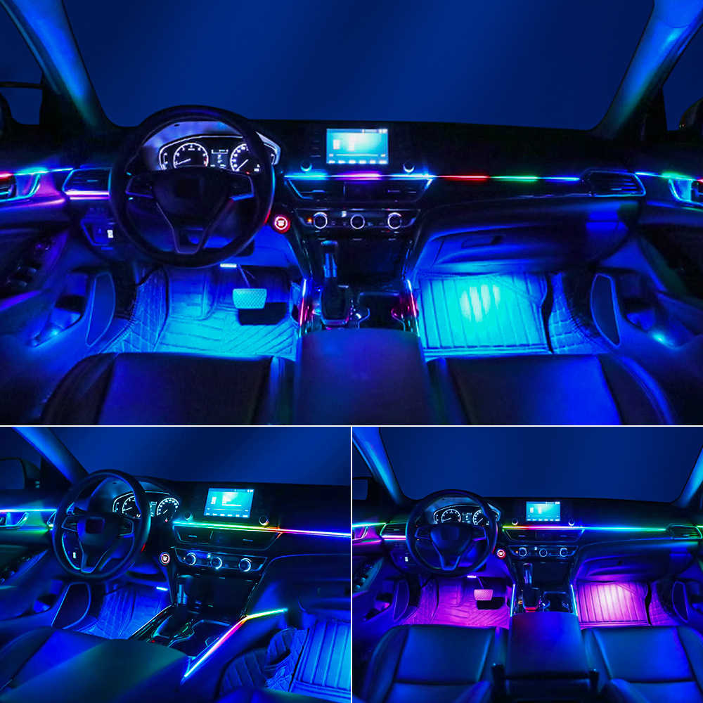 Universal Led Car Ambient Ligh - Rgb Underglow Strip 评论和价格