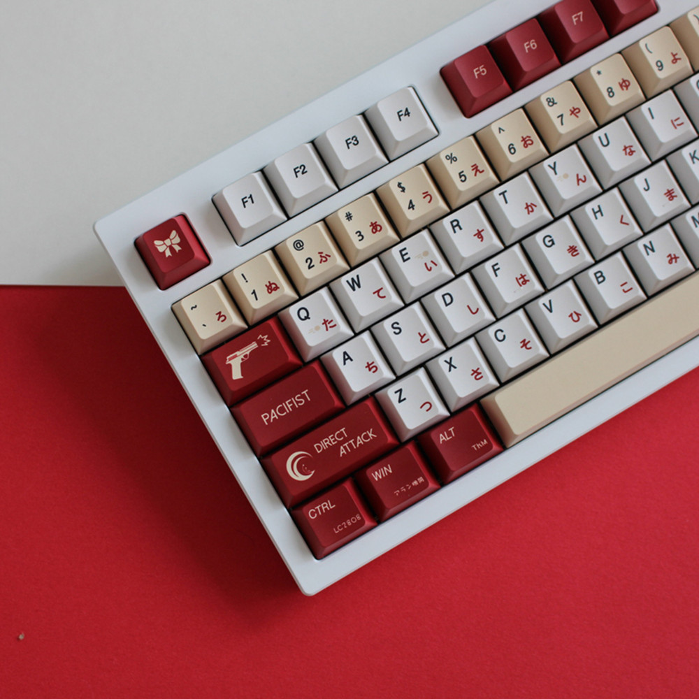 Lycoris Recoil Anime PBT Keyca - Gaming Keyboard Ergonomics 评论和价格
