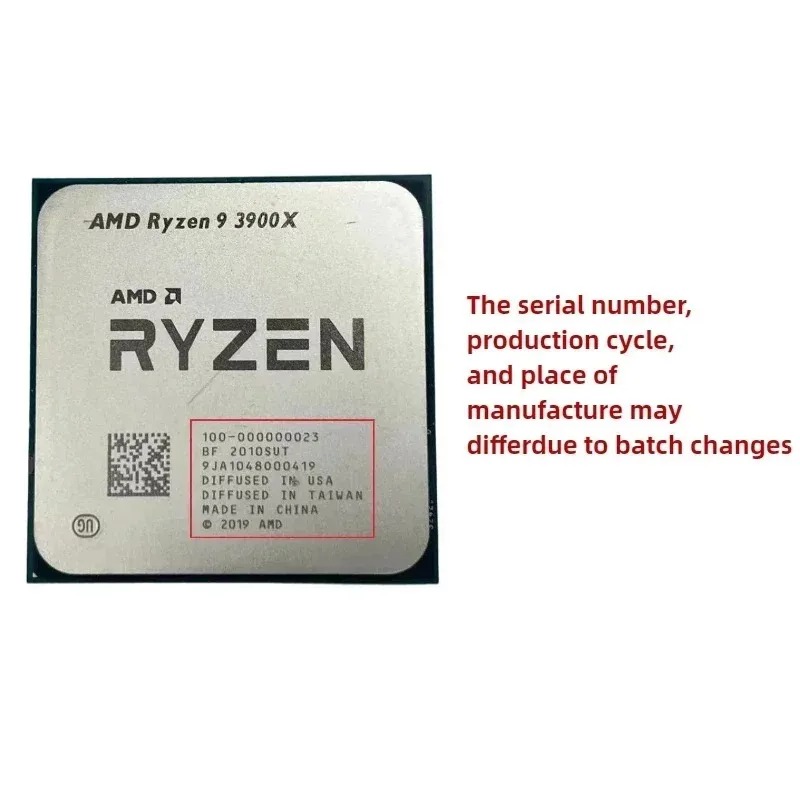 AMD Ryzen 9 R9 3900X for Gamin - Amd Cpu Ryzen 9 评论和价格